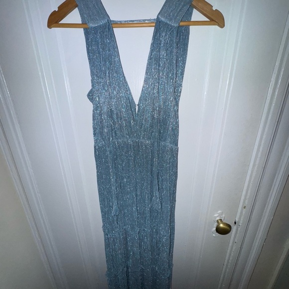 NWOT - Sabina Musayev Elegant Blue Cocktail Gown - Picture 3 of 6